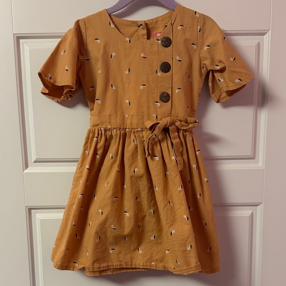 MAXMO Children Wear Mustard Dress, size 22